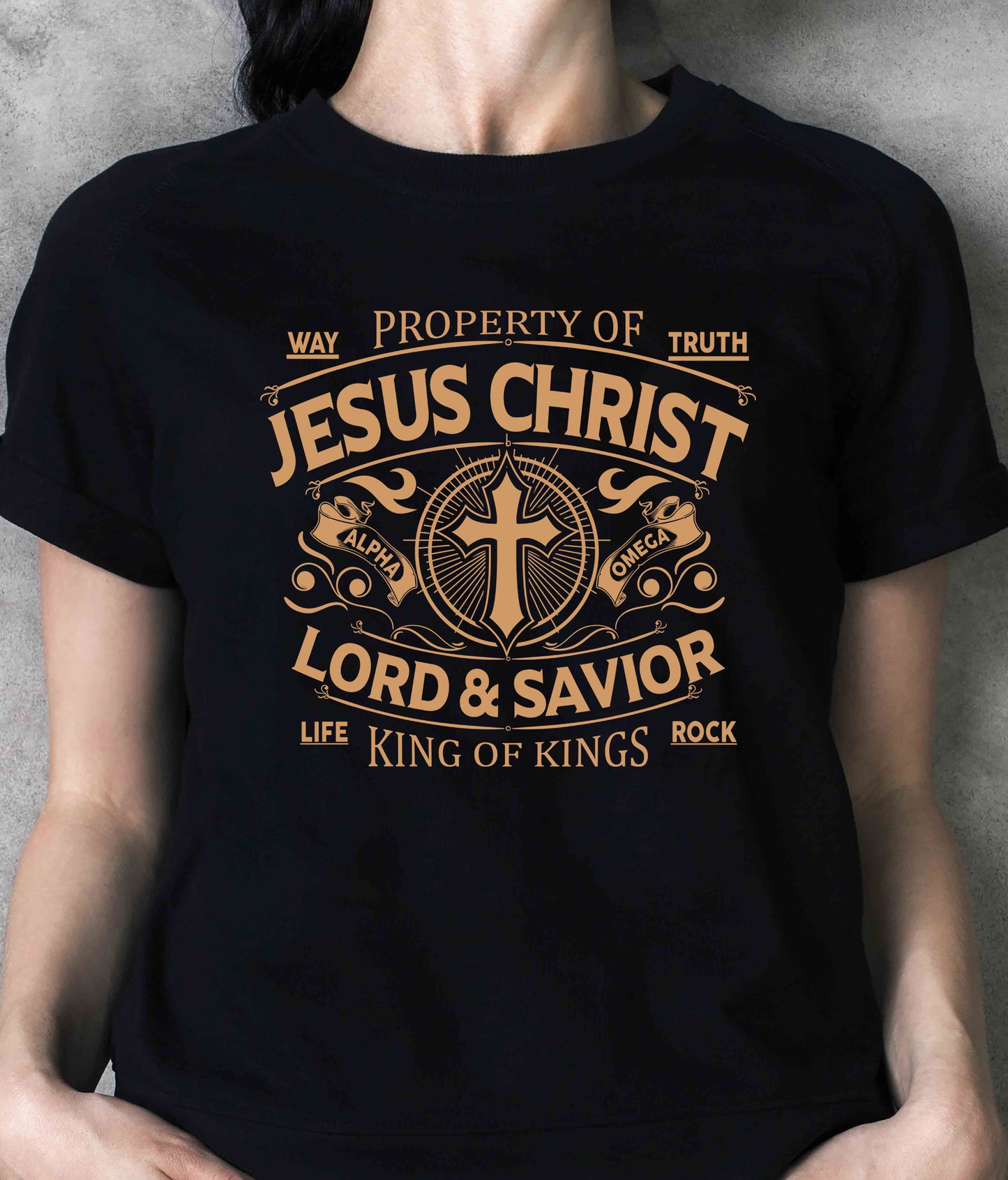 Way Property Of Truth Jesus Christ Alpha Omega Lord & Savior