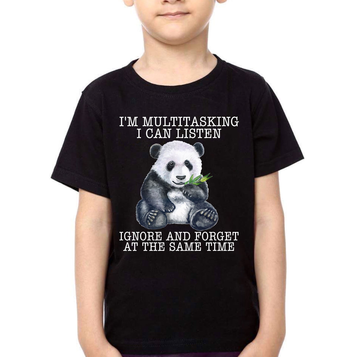 Panda I’m Multitasking I Can Listen Ignore And Forget At The Same Time