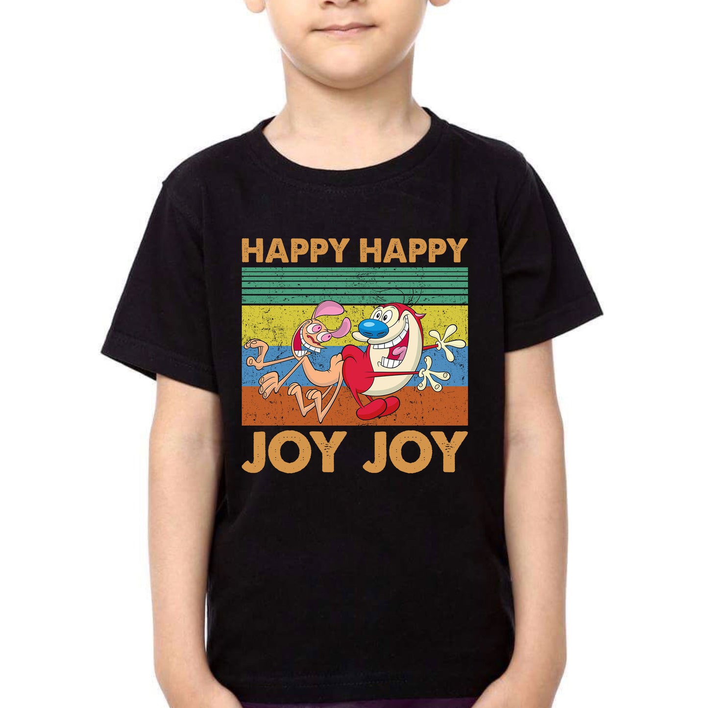 Ren And Stimpy Happy Happy Joy Joy Vintage Shirt