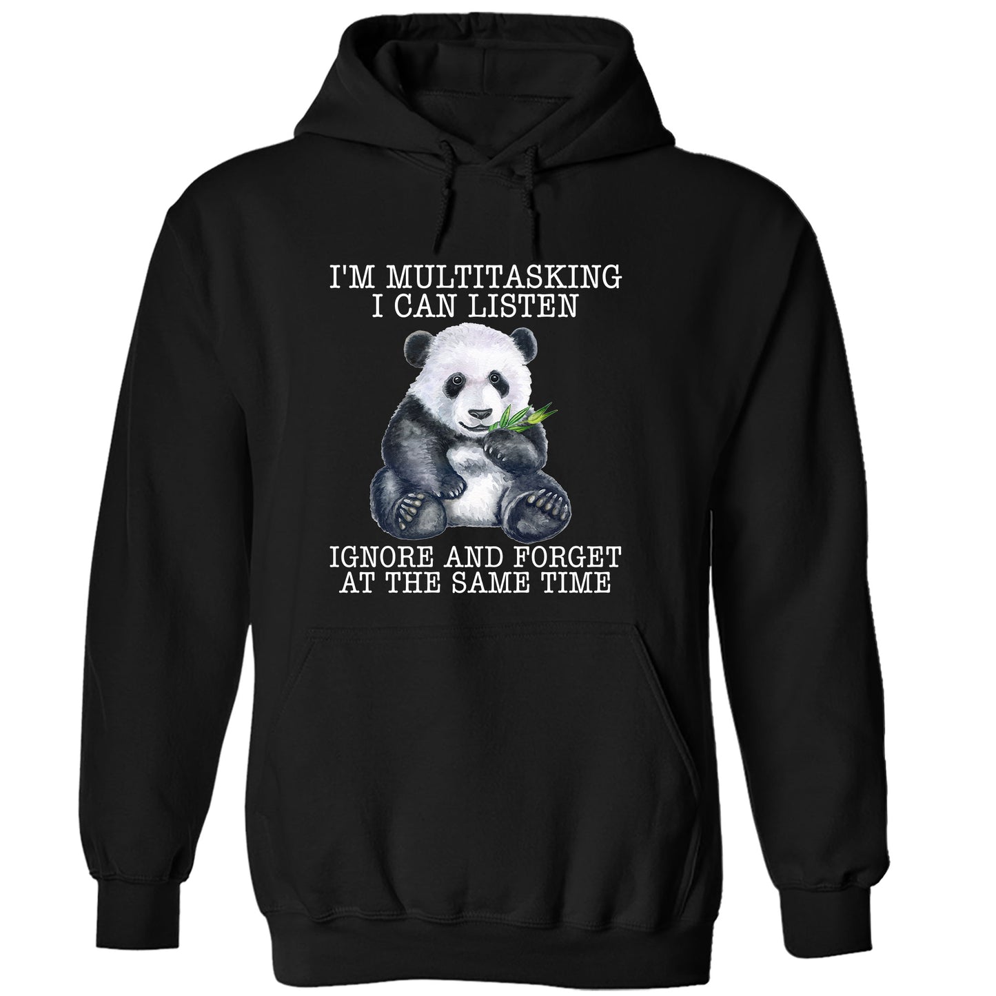 Panda I’m Multitasking I Can Listen Ignore And Forget At The Same Time