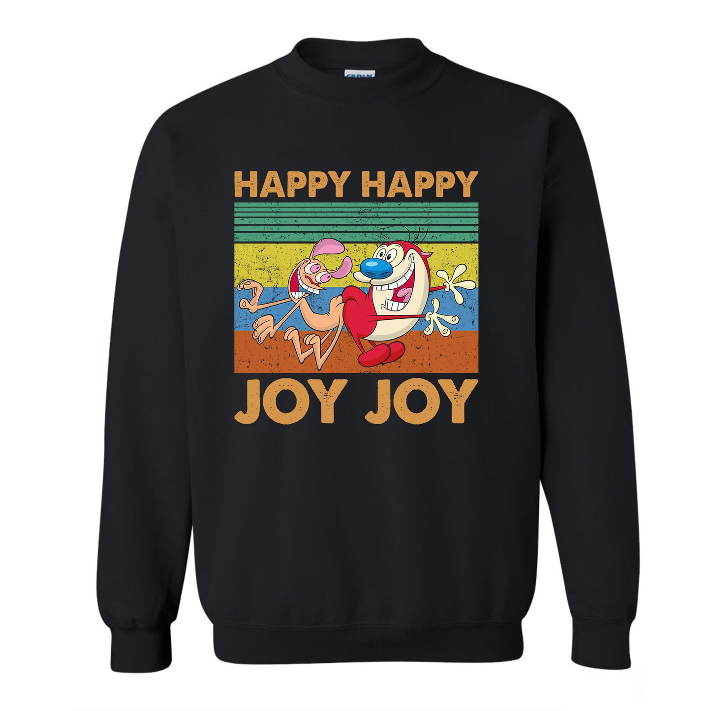 Ren And Stimpy Happy Happy Joy Joy Vintage Shirt