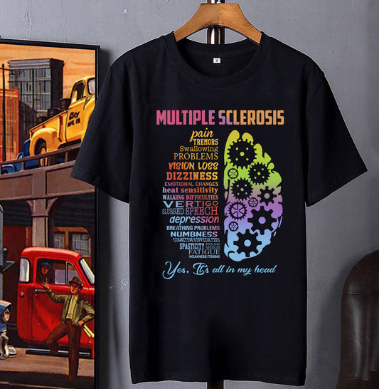 Multiple sclerosis pain tremors swallowing problems vision loss dizziness yes it's all in my head