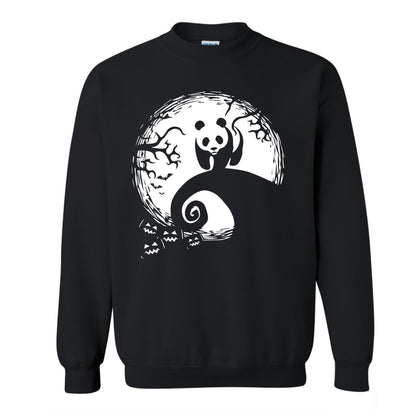 Panda And Moon Halloween Costume Shirt