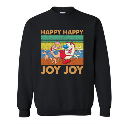 Ren And Stimpy Happy Happy Joy Joy Vintage Shirt